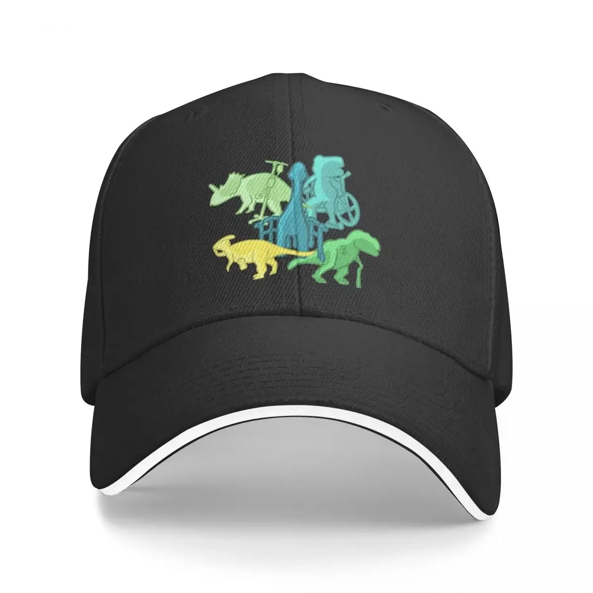 

Inclusivedino LOGO Baseball Cap New In The Hat black Women's Men's