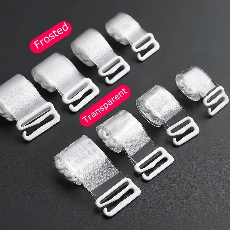Adjustable High Elastic Clear Bra Straps Women's Belt Frosting Invisible Female Shoulder Straps Intimates Underwear Accessories