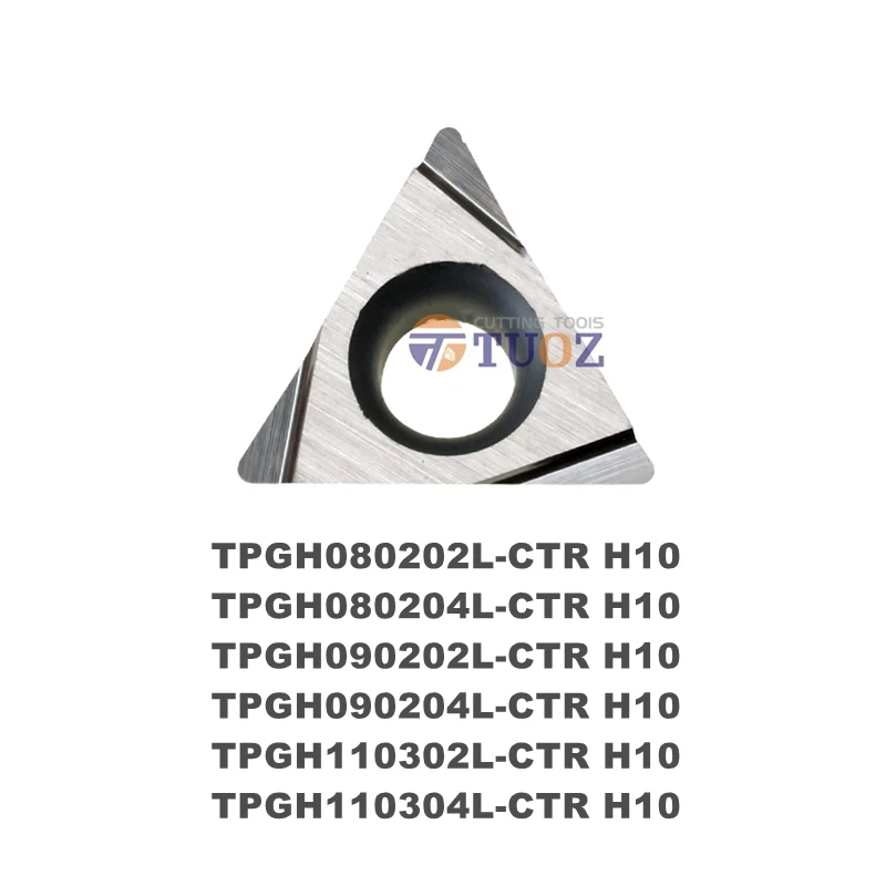 

100% Original TPGH080202L TPGH080204L TPGH090202L TPGH090204L TPGH110302L TPGH110304L -CTR H01 Carbide Turning Inserts