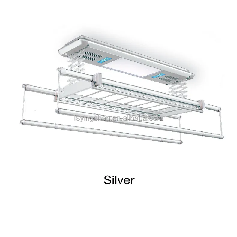 

2022 Smart Automatic Laundry hangers Remote Control Lifting Electric Clothes hanger Dryer With Heater