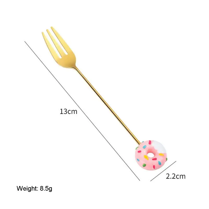 430 Stainless Cake Spoon Functional And Practical Stainless Steel Fashion Steel Ice Cream Cake Scoop Spoon Fork Gift stainless steel spoon