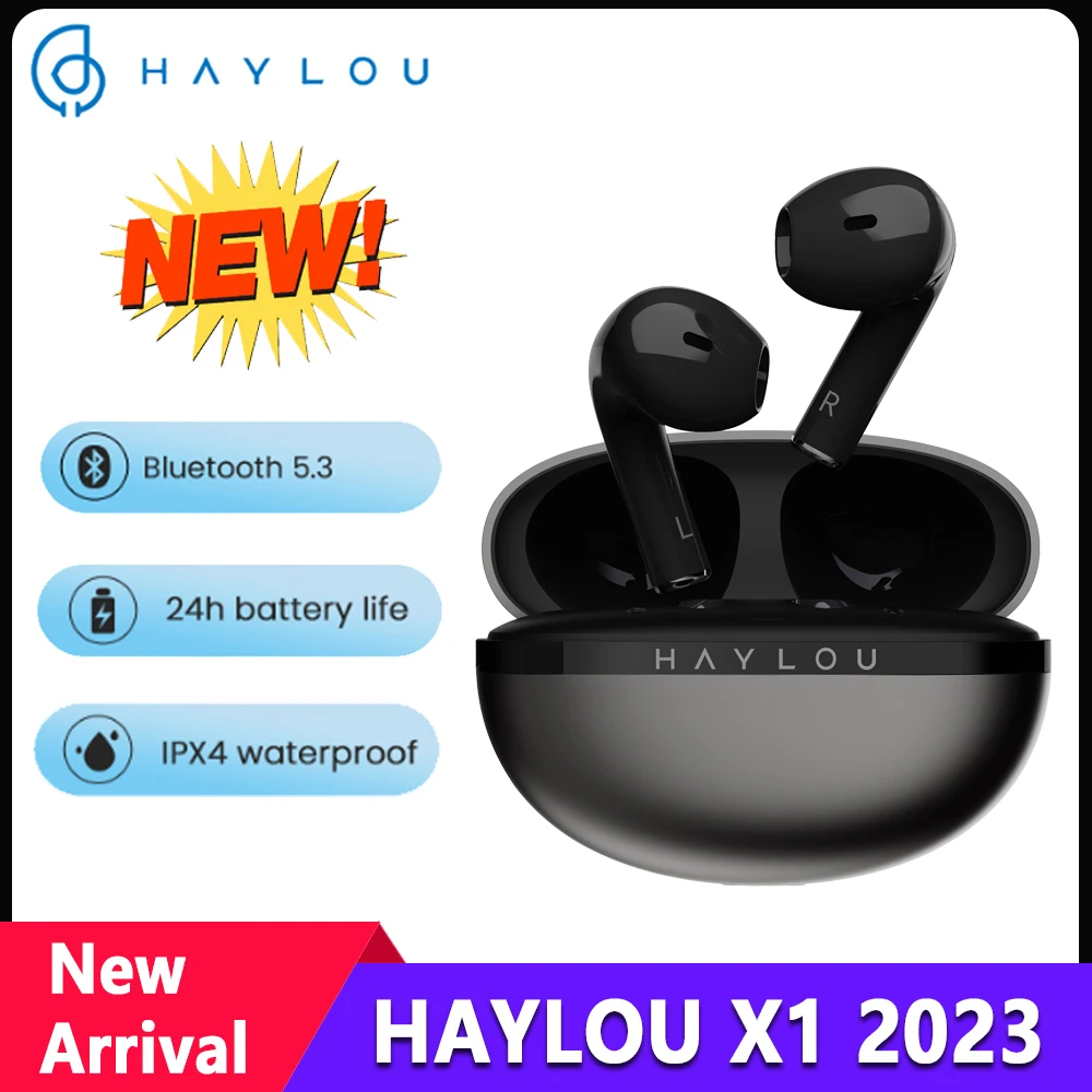 HAYLOUX12023TWSBluetooth53Earphone24HBatteryLifeWireless