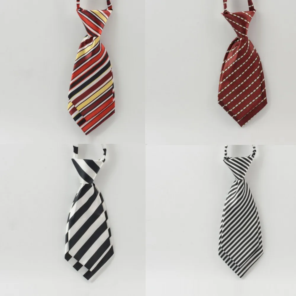Rubber Ties For Boys Girls Fashion Shirt Plaid Neck Tie Children Small Tie Simple Check Student Necktie For Party Gravata