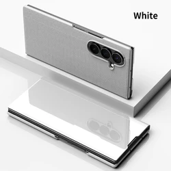 Premium Glossy Mirror Flip Case with Multi - Form Stand Holder for Smartphones (Silver)