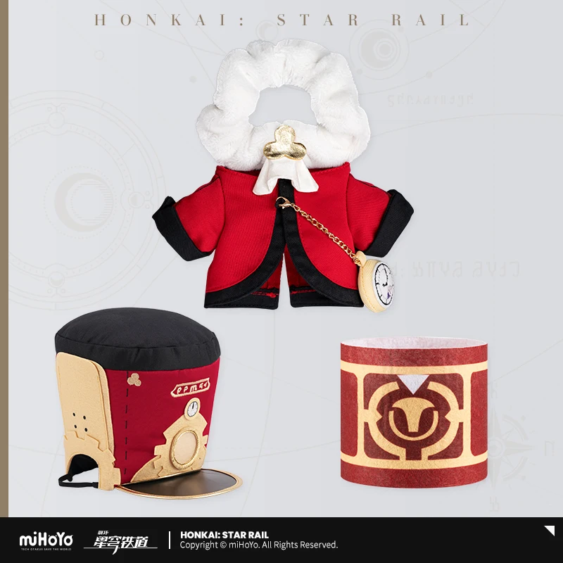 Фото Игрушка для косплея MiHoYo Honkai: Star Rail Pom-Pom плюшевая набивная кукла мягкая кавайная аниме Декоративная Подушка Рождественский подарок №5