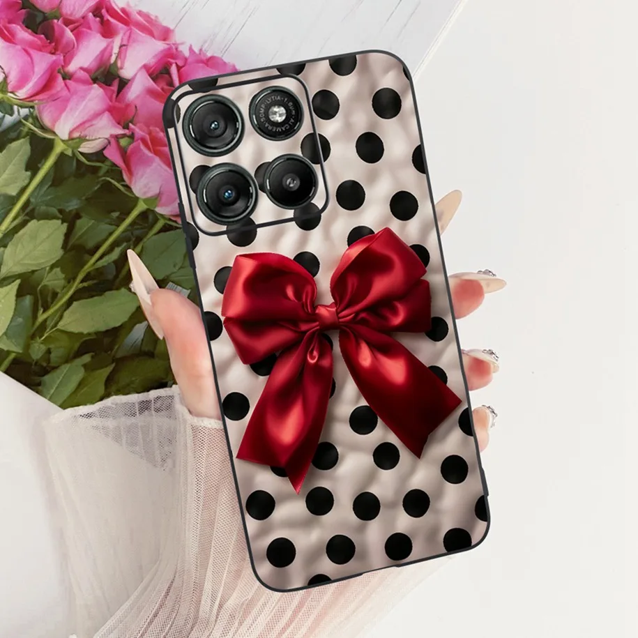 Floral Soft Silicone Bumper Case for Motorola Moto G Series