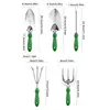 Gardening Hand Tool Set Ergonomic Handle Anti Slip 5pcs Rake Shovel Stainless Steel Garden Tool Sets Multifunctional Gardening 6
