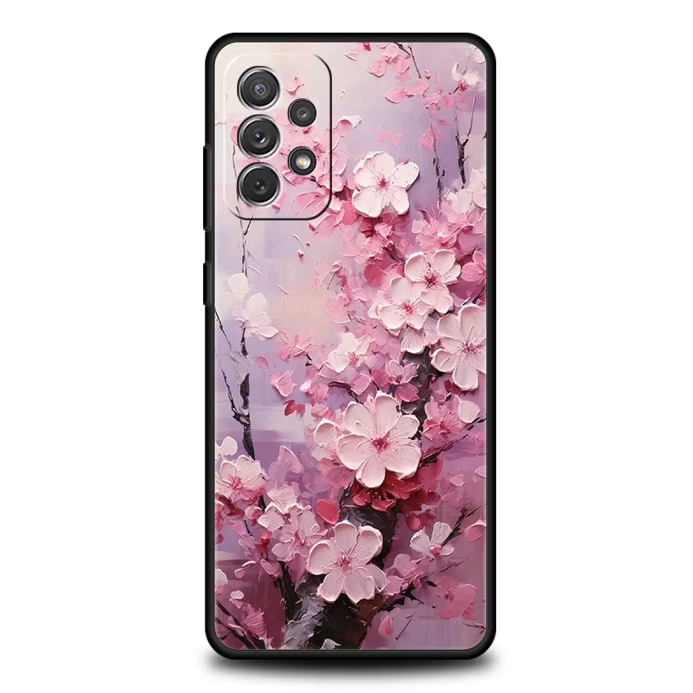 Cherry Blossom Tree Phone Case Cover - Elegant Protective Design