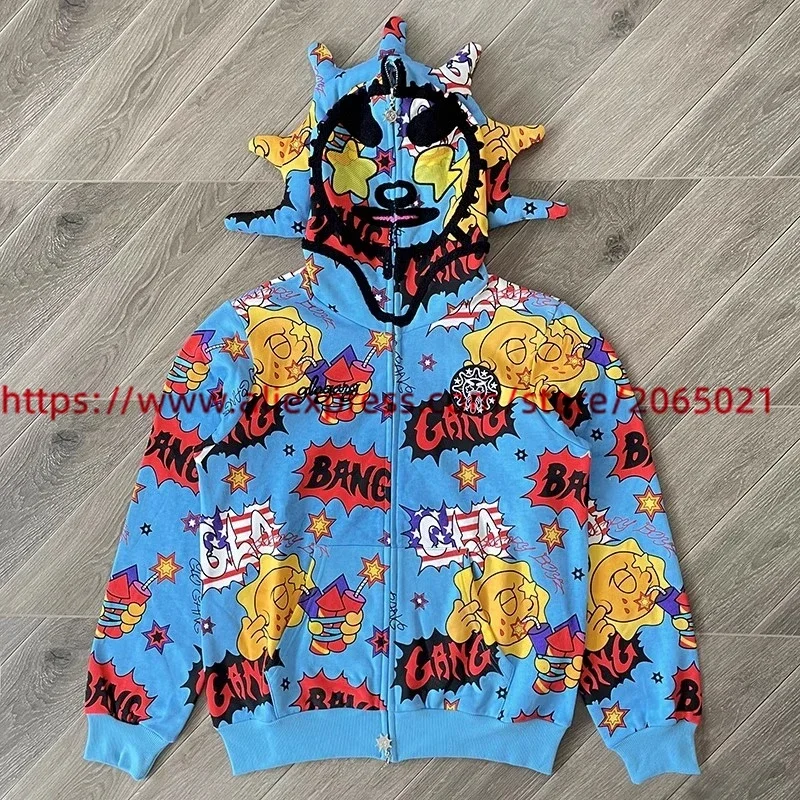 2025fw Glo Gang The Glory Full Zip Hoodie Men Women 1:1 High