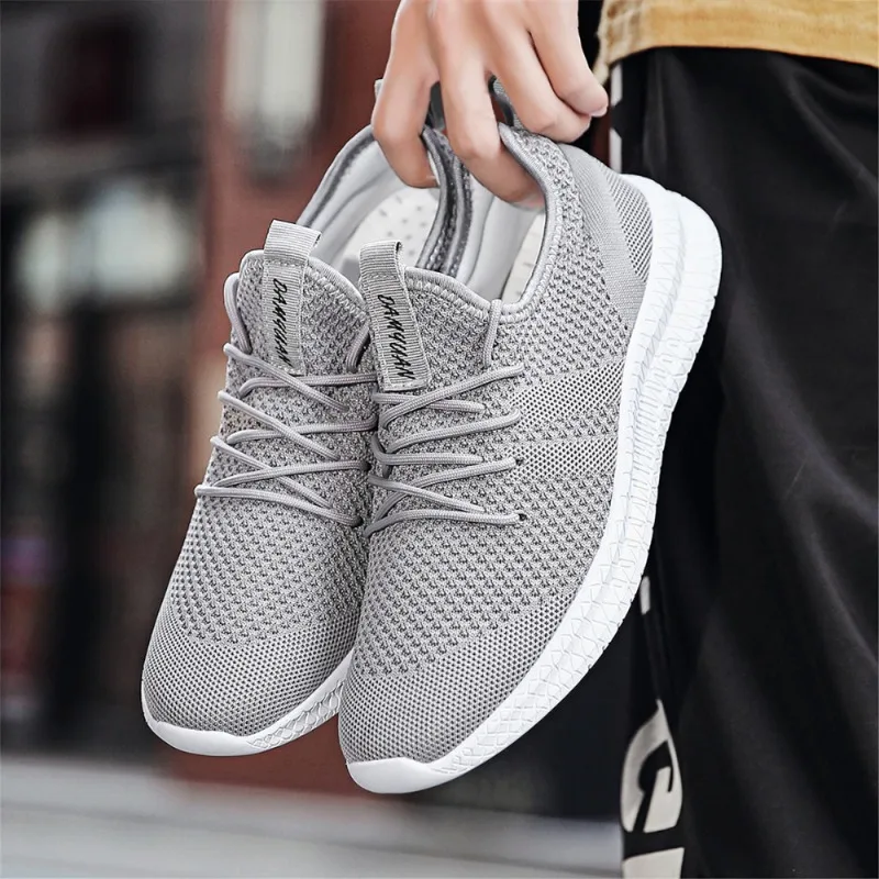 Damyuan Women's Sneaker New Fashion Breathable Trainers Comfortable Sneakers Mesh Lace Up Women's Tennis Footwear