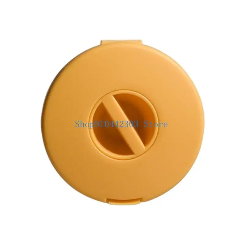 Portable Round Cord Management Case with Adjustable Compartments for Electronic Accessories