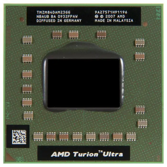 Tmzm84dam23gg laptop CPU for AMD Turion X2 Ultra Dual-core zm-84 socket S1 2.3 GHz bulk | Компьютеры и офис
