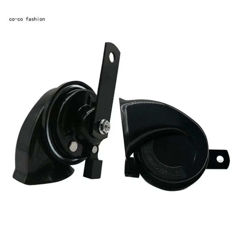 

517B 12V Electric Snail Air Horn 110DB Sound for Truck Car Motorbike Waterproof