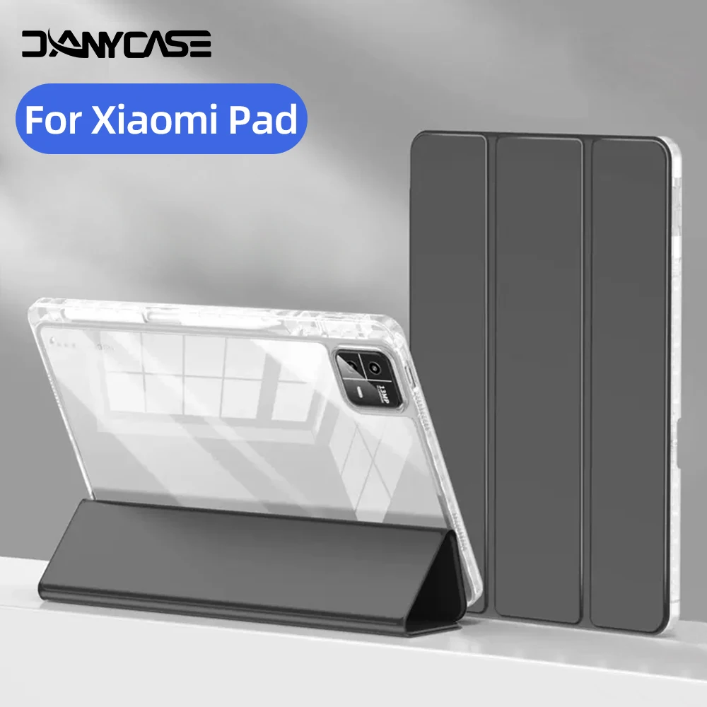 Capa Protetora Tpu Transparente com Slot para Caneta Capa para Xiaomi Pad mi Pad Pro 11