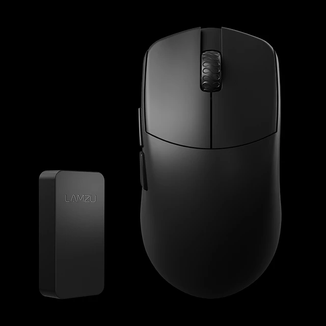 Lamzu Maya Cloud Grey + 4Kドングル Vg96m-m54558804749 PC周辺機器 
