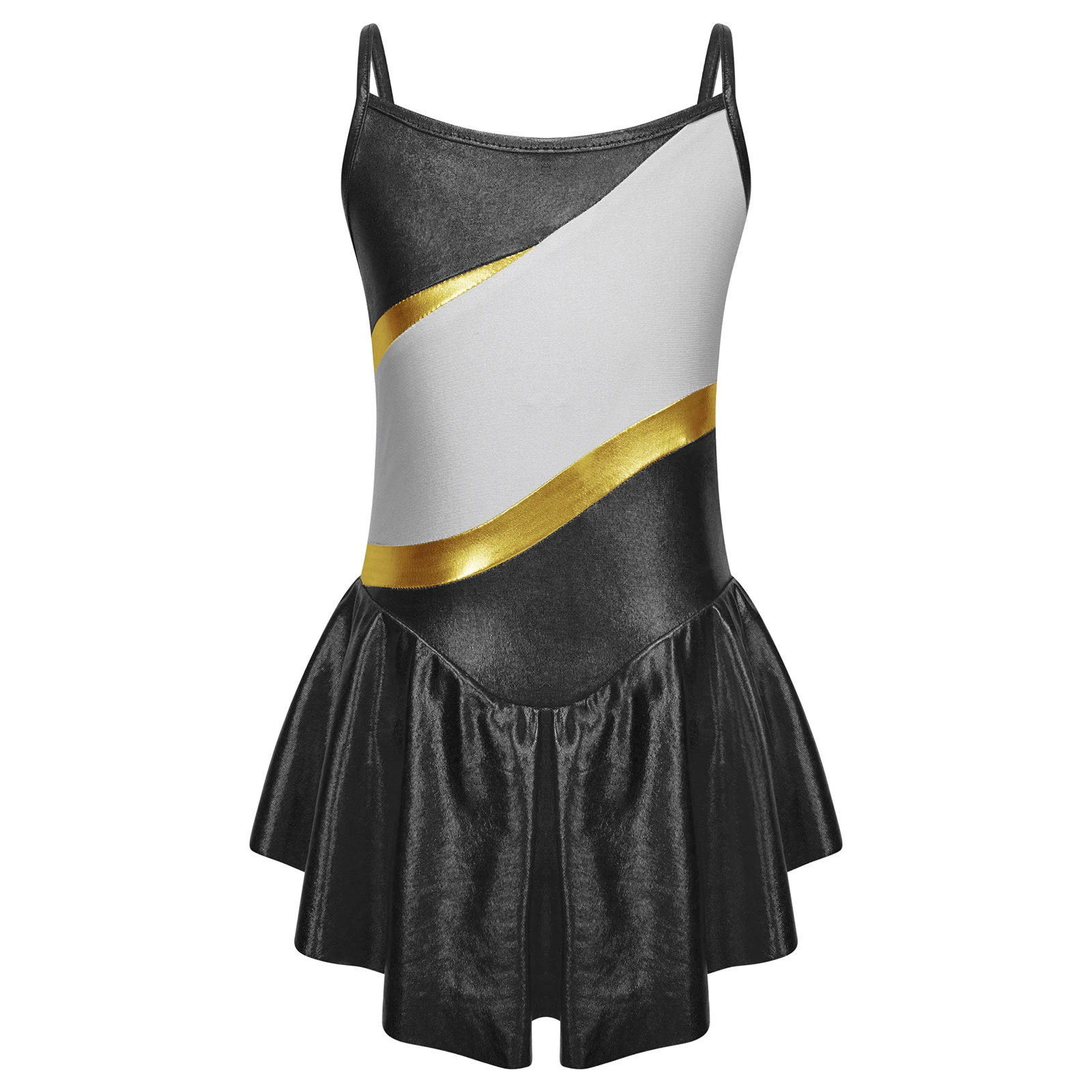 

Детское платье на бретелях-спагетти для девочек