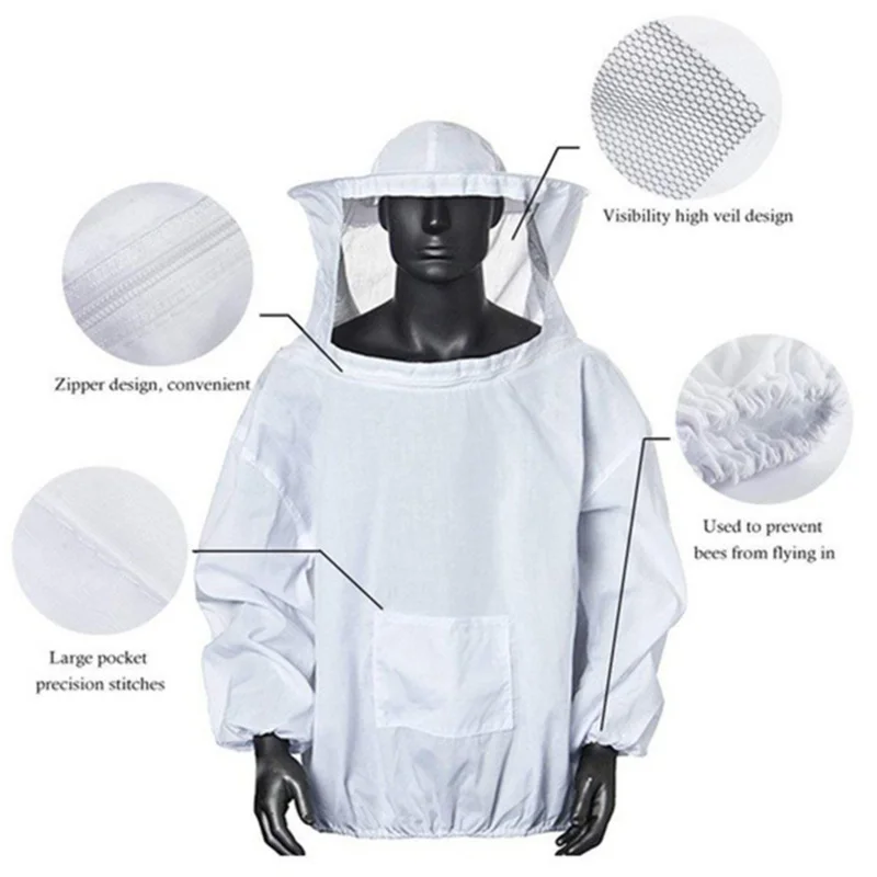 Bee Keeping Tools Clothes Proof Protective Veil With Hat beekeeping suit,beekeeping clothing