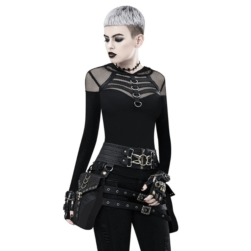 Convenient Waist Pack Gothic Fanny PouchesBelt Bag for Easy Access to Belongings