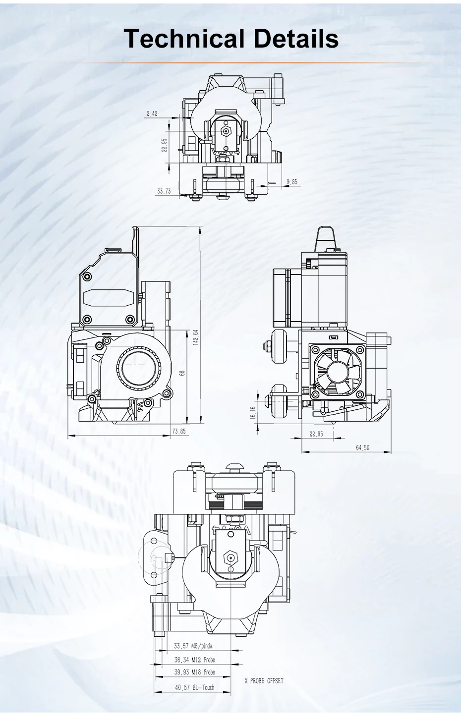 trianglelab dde unidade direta extrusora plano de atualização para creality série impressora compatível com hotend