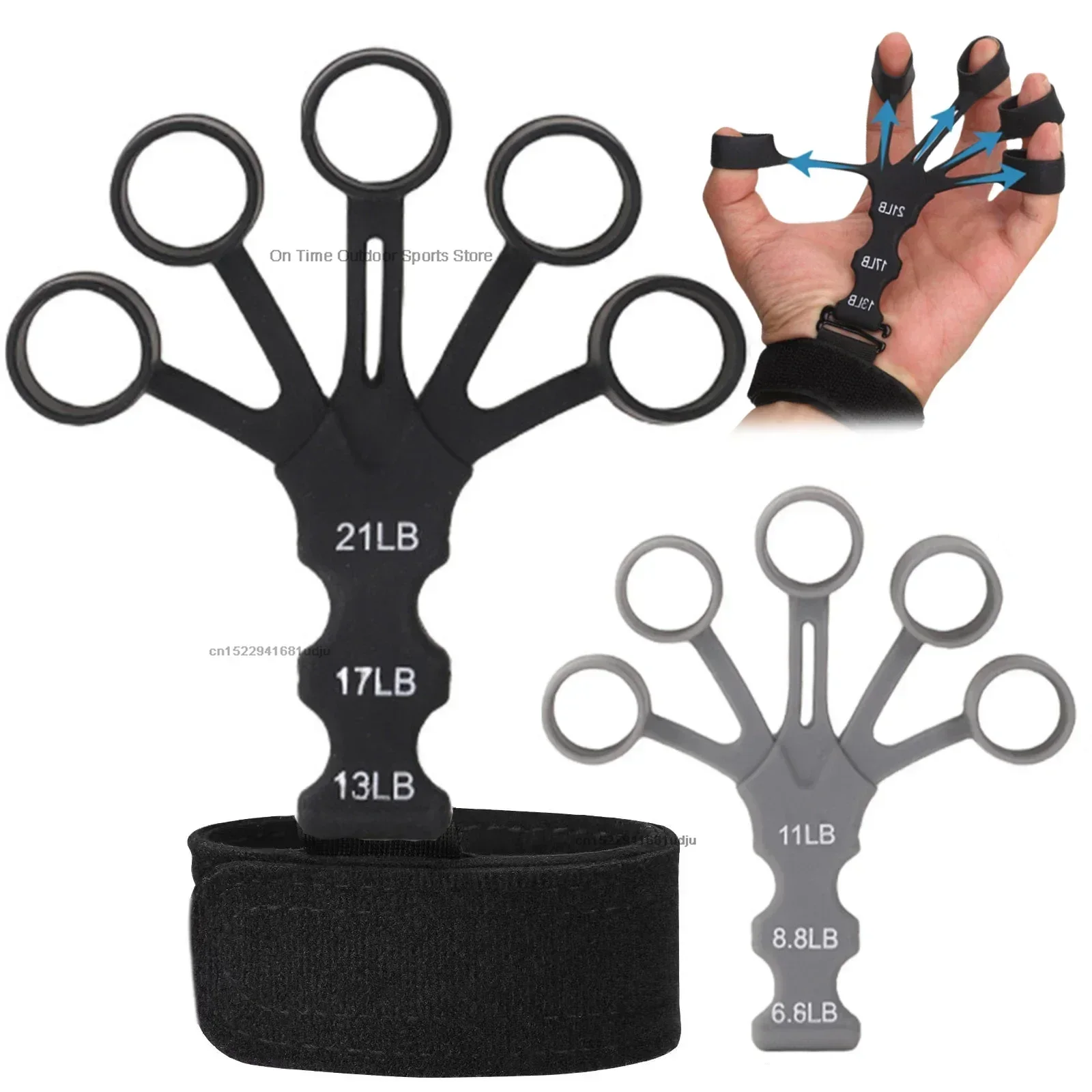 Hand Strengthener Finger Strength Trainer Finger Trainer Hand Grip Trainers Hand Grip Exerciser Hand Trainer Hand Exerciser