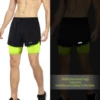 ARSUXEO Men's Running Shorts Outdoor Sports Training Exercise Jogging Gym Fitness 2 in 1 with Longer Liner Quick Dry Workout 5