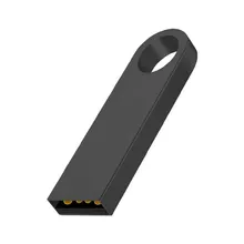 Clés USB étanches à haute vitesse pour PC, clé USB en métal noir, stockage de mémoire, 64 Go, 32 Go, 128 Go