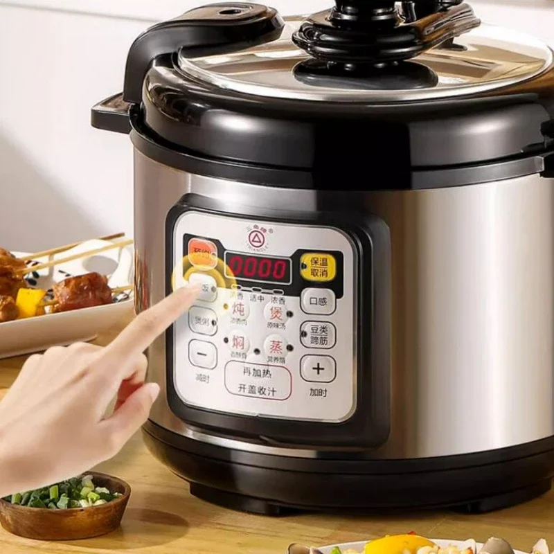 220V Electric Pressure Cooker 4L/5L/6L Household Multi-function Electric Pressure Cooker Rice Cooker Cooking Home Appliances 3