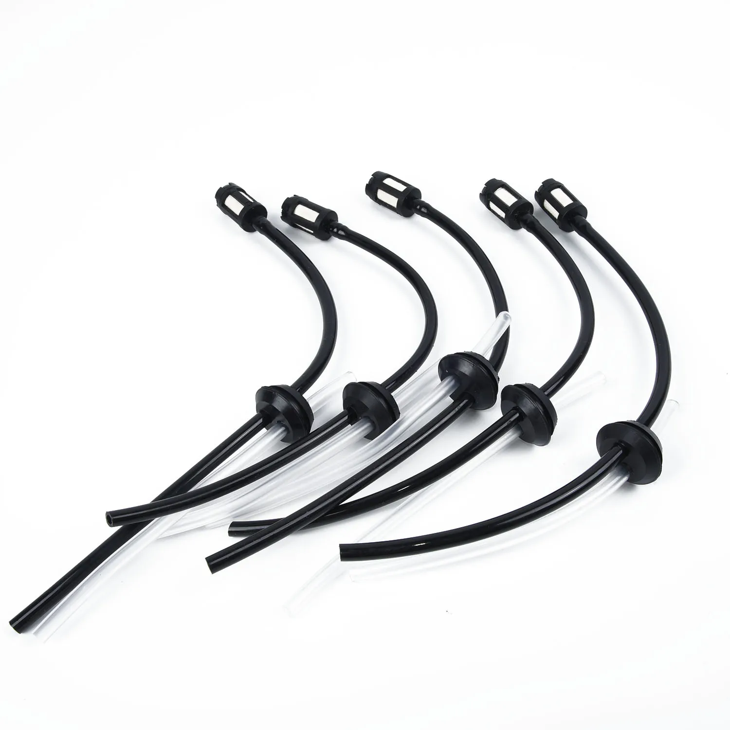 

5PC Fuel Filter Pipe Fuel Hose Seal Hedge Kit Garden Power Tools For Trimmer Trimmer Brush Cutter Repair Accessories Spare Part