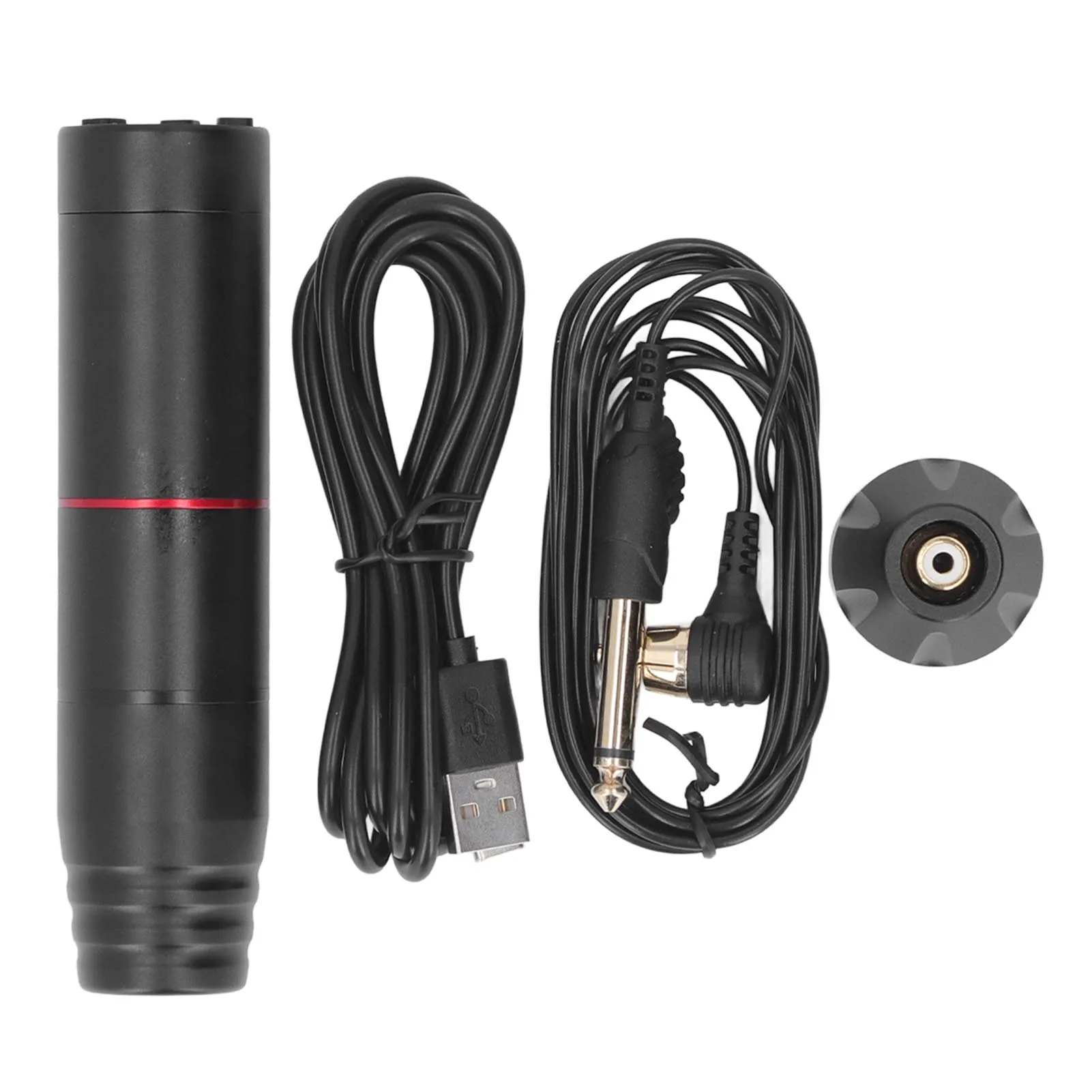 

2 in 1 Cordless Rotary Tattoo Pen RCA Interface 1500mAh Tattoo Power Supply Pen Tattoo Machine Battery Pen for Tattoo Artist