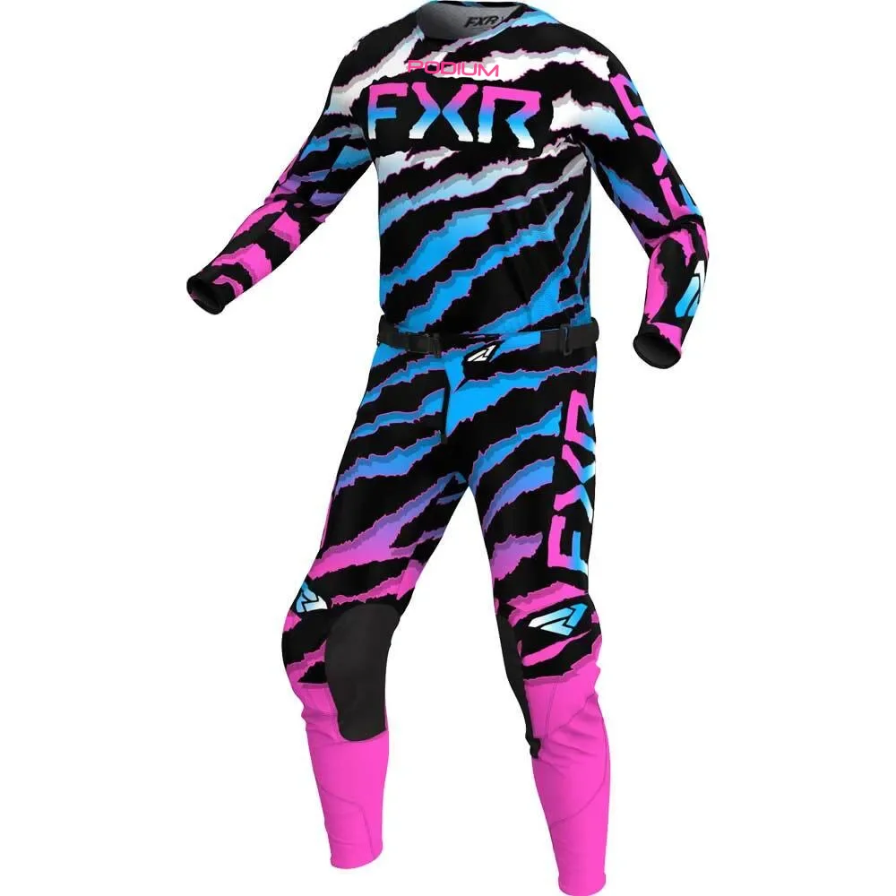 Podium FXR MX Gear Set Off Road Motorcycle Jersey Set Motocross Combo Dirt Bike Suit Moto Kit