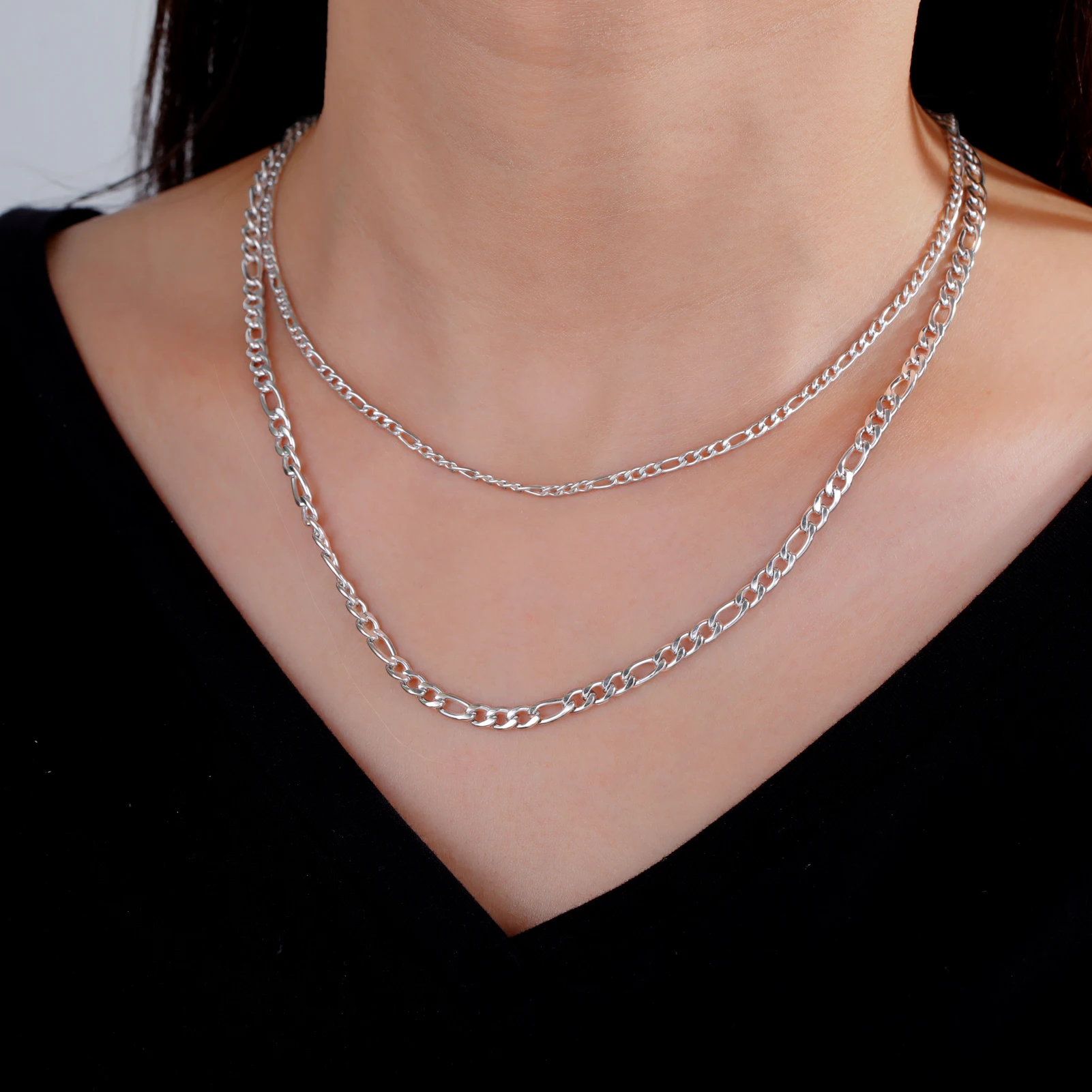 Collana Con Ciondolo Chiave Di Alice. Catena In Acciaio Inox - Foto 10