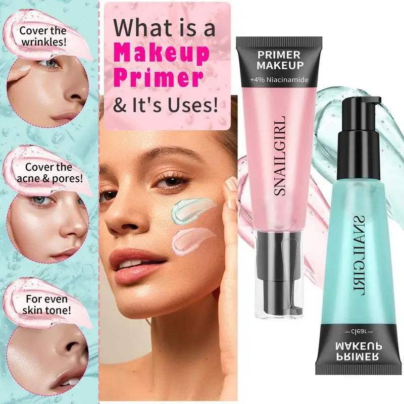 

24ml Moisturizing Facial Gel Primer Smoothing Skin Invisible Pore Hydrating Face Primer For Smoothing Skin Gripping Makeup