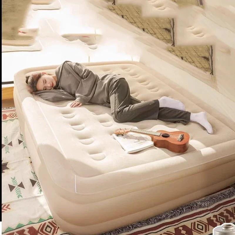 메모리 프레임 침대 매트리스, 다다미 토퍼 커버, 어린이 더블 침대 매트리스, 바닥 에어 콜숑, 유연한 캠핑 가구 