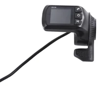 Electric Bicycle Bike LCD Display with Thumb Shifter Handle for E- Scooter GZ3 Panel Parts HOT 1