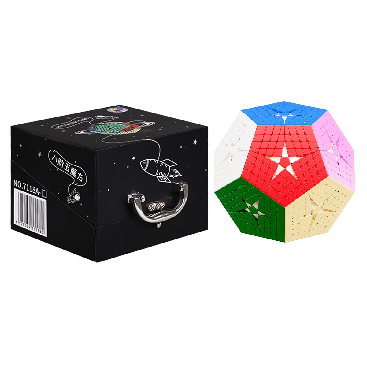 [JudyCube] Sengso 8x8 Megaminx Color Magic Cube بدون ملصقات Shengshou ...