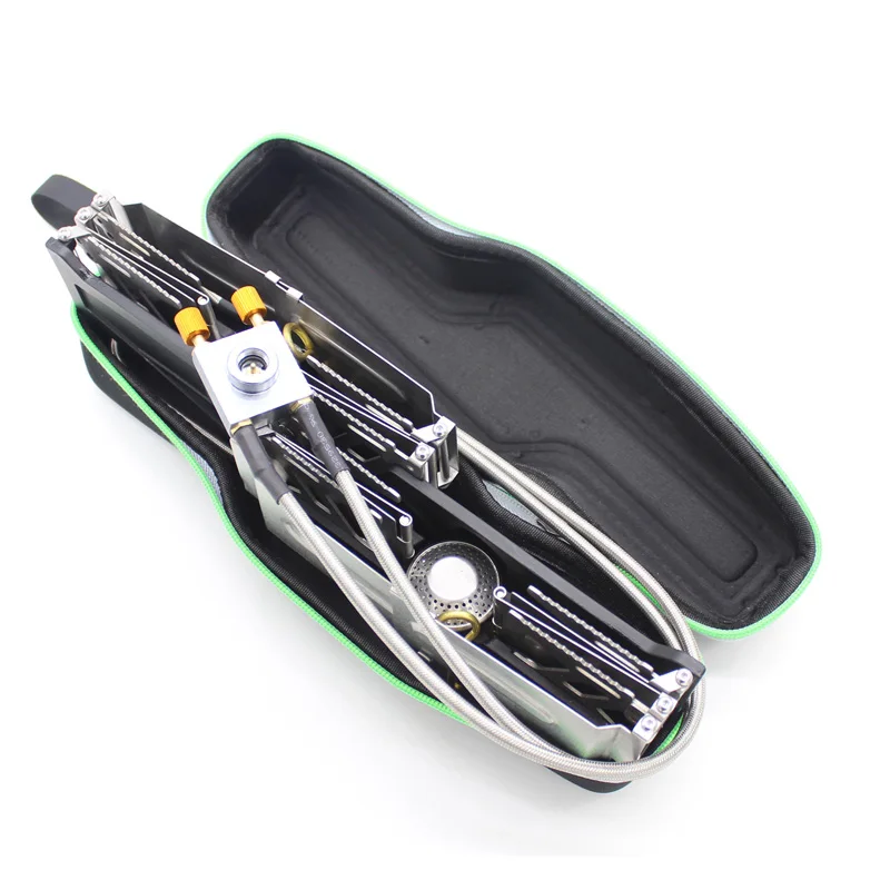 Stufetta A Gas Portatile Per Campeggio E Pesca - Doppia Alimentazione Butano/GPL, Potenza 1.3 KW, Accensione Piezo