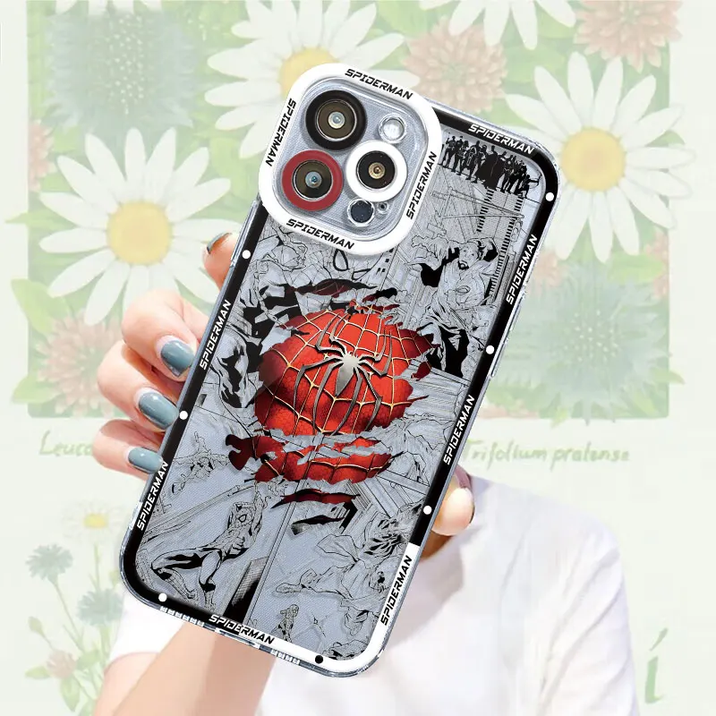 スパイダーマンケース,iPhone 15 pro,11pro max,xr,12, 13 mini