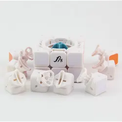 Fangshi ShuangRen V2 3x3x3 Magic Cube 57mm 5.7cm  F/S Funs Lim/LimCube 3x3 Speed Puzzle Antistress Educational Toys For Children
