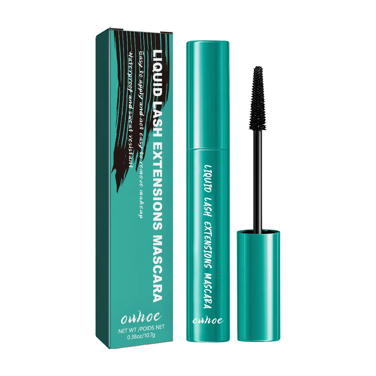 Thrive Mascara recourbé allonger les cils Volume supplémentaire imperméable noir cils naturels maquillage des yeux liquide Extensions de cils Mascara_voghion.com