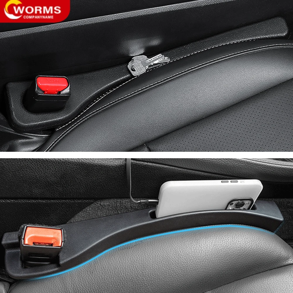 Car Seat Gap Filler Side Seam Plug Strip Styling Leak-proof Filling Interior Decoration Supplies Universal