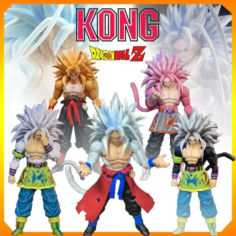 Kong Studio Dragon Ball Shf Super Saiyan 5 Ssj5 Beast Deities  27 28 29 Goku 3.0 Anime Figurine Toy Gift Mode Doll New In Stock