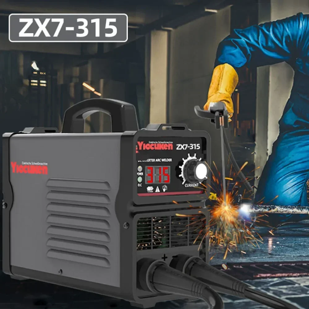 Portable 220V Arc Inverter Electric Welding Machine Industrial-Grade Household Small All-Copper IGBT Welder ZX7-315 20A-315A