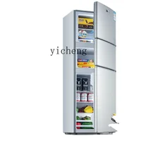 ZK  small refrigerator medium-sized household small dormitory rental room double door large capacity three door refrigerator 1