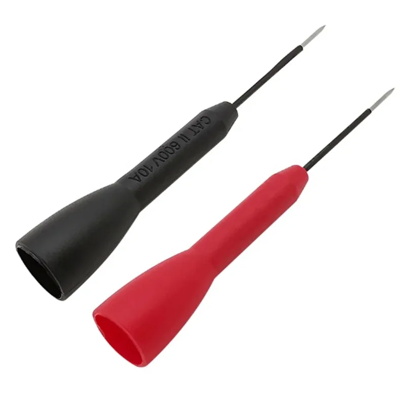 

2pcs Instrumentation Test Probe Digital Multimeter Test Equipment 10A 600V Instrument Part Test Pen Clamp Copper Lead Plug