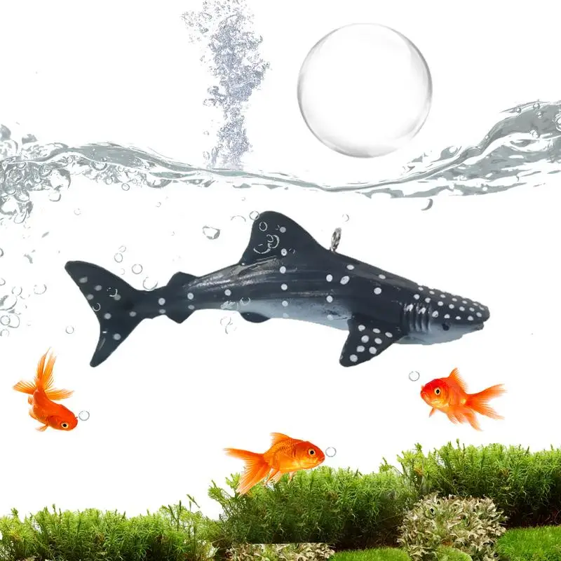 

Floating Shark Aquarium Float Shark Figurine For Fish Tank Home Decor Simulated Shark Model For Aquarium Underwater Landscape