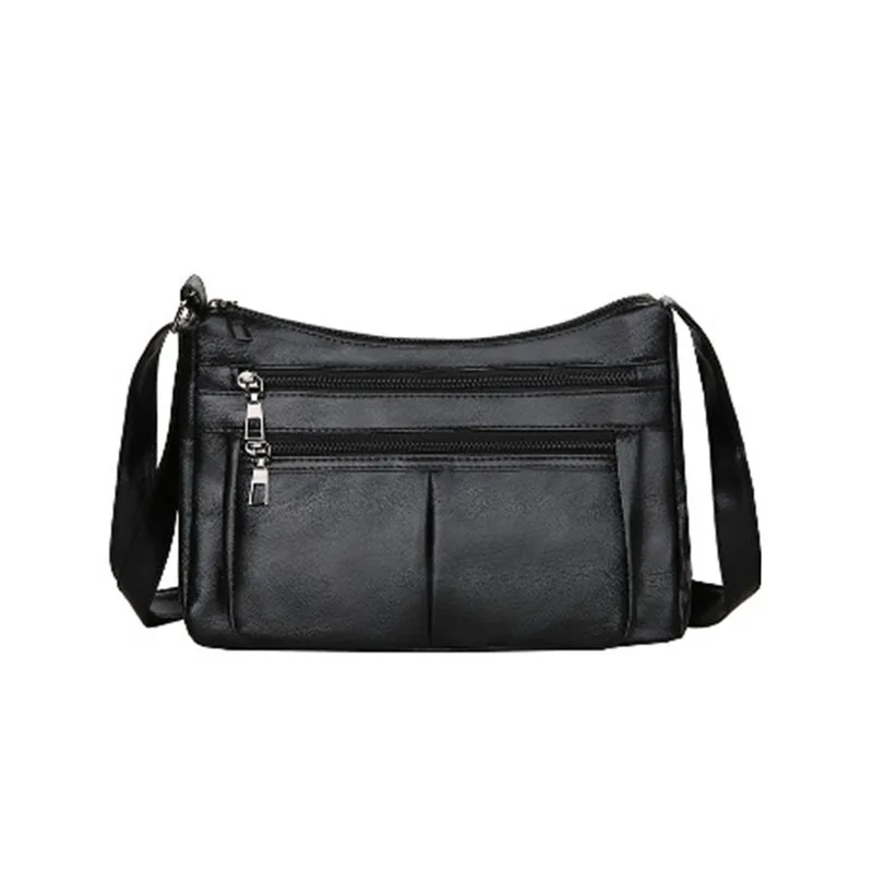 Fashion Women Bag Pu Soft Leather Shoulder Bag Multi-layer Crossbody Bag Quality Small Bag Brand Red Handbag Purses 7