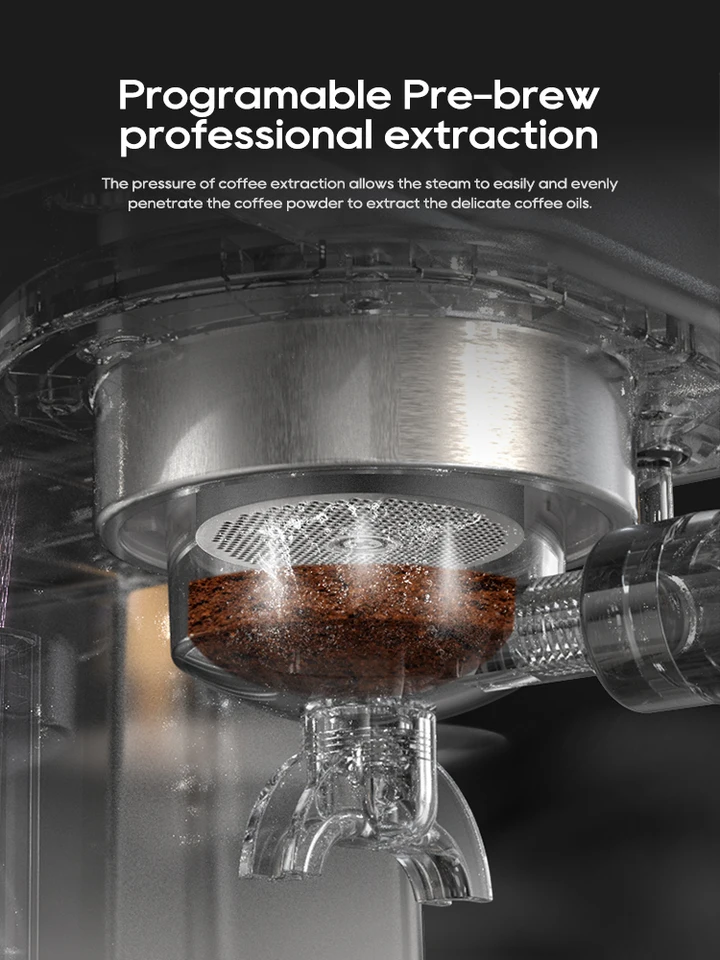 HiBREW 20Bar Semi Automatic Espresso Coffee Machine