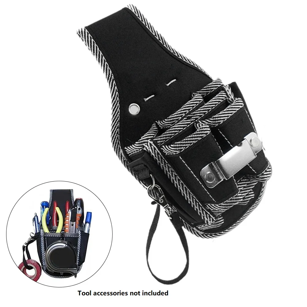 9 In 1 Nylon Fabric Tool Belt Screwdriver Utility Kit Holder Tool Bag Pocket Pouch Bag Electrician Waist Pocket Pouch Bag tool bag with wheels