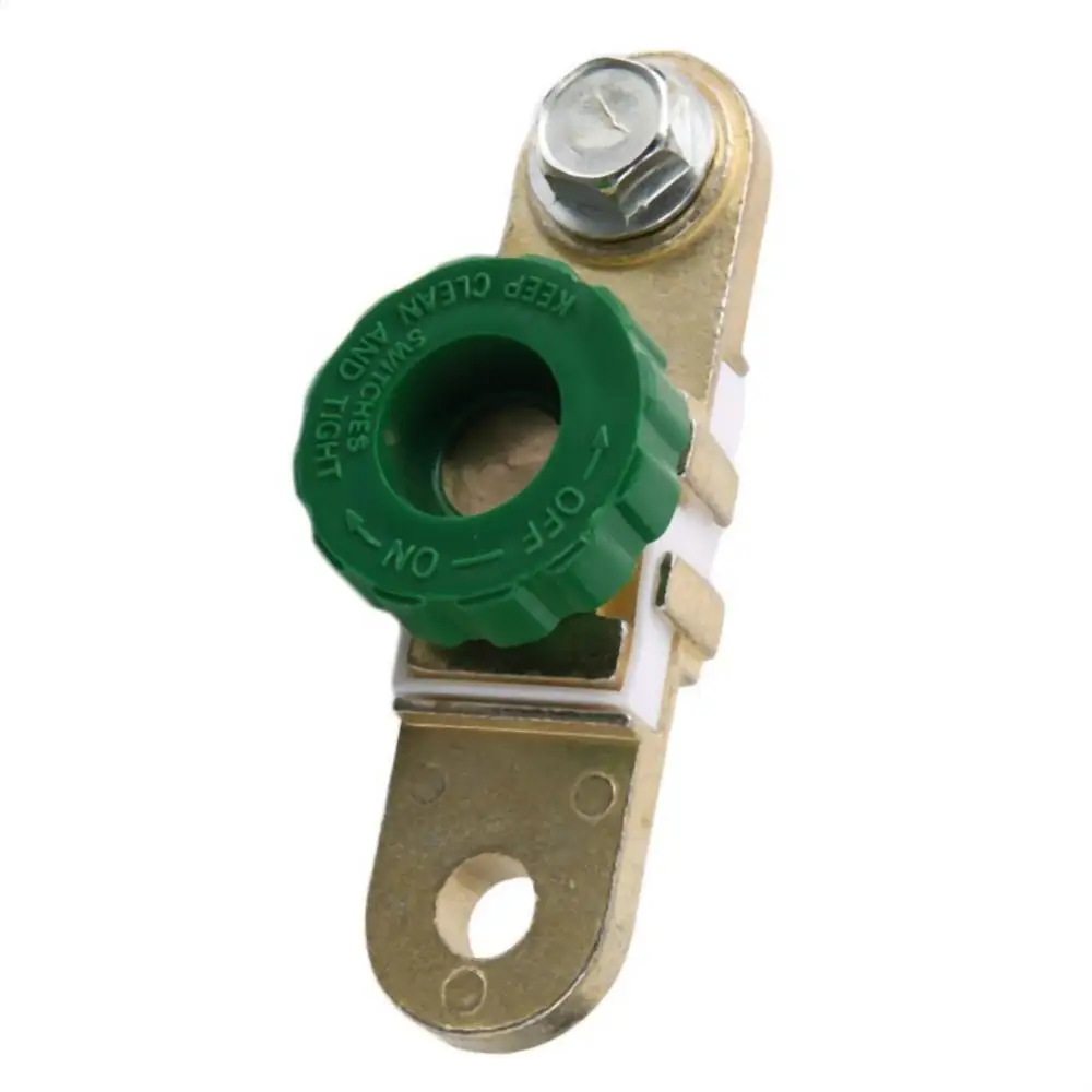 Universal Car Motorcycle Battery Terminal Link Quick Cut-off Switch 1pcs Durable Portable Rotary Disconnect Isolator