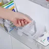 4PCS/Lot Refrigerator Space Telescopic Partition Side Door Box Separator Organizer Divider Splint Kitchen Accessories #3107 1